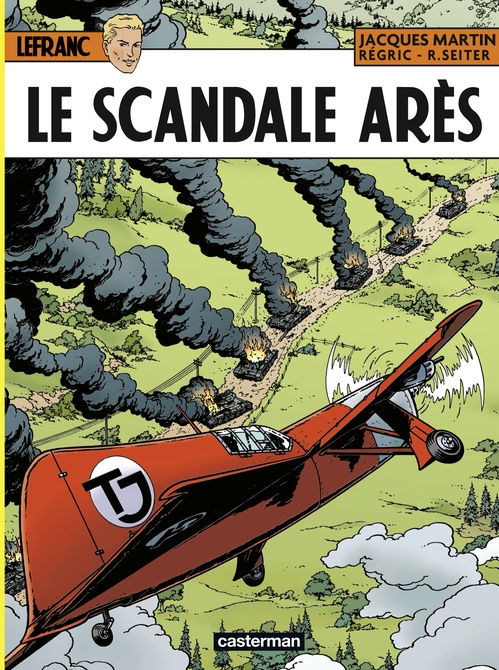 ebook cover of Lefranc (Tome 33) - Le Scandale Arès, by Jacques Martin, Roger Seiter, Régric