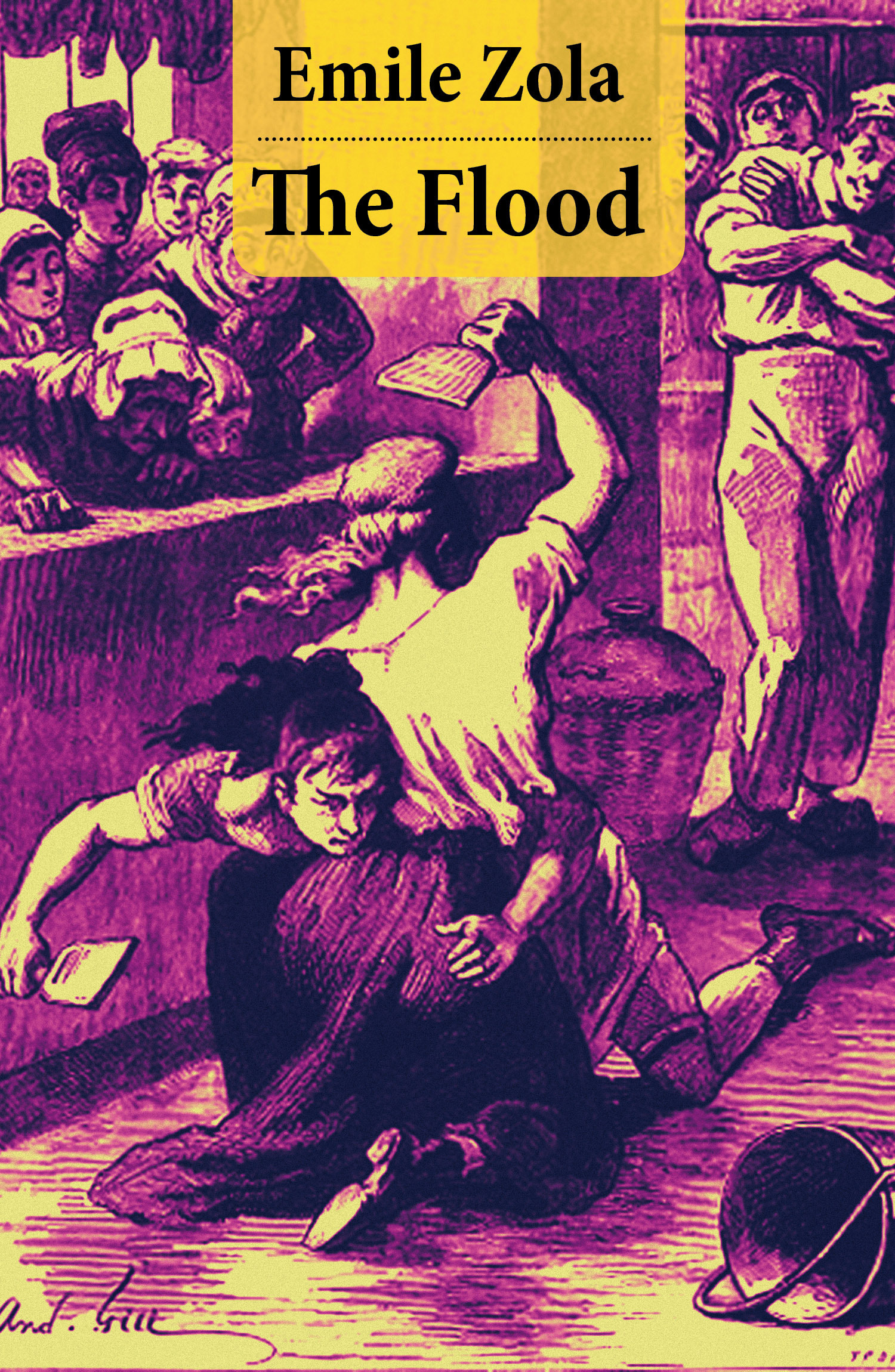 ebook cover of The Flood (Unabridged), by Emile Zola