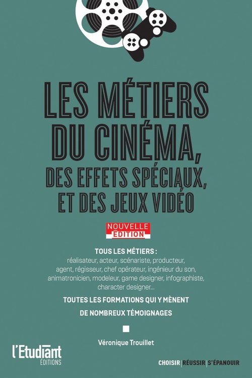 ebook cover of Les métiers du cinéma - Nouvelle édition, by Véronique Trouillet