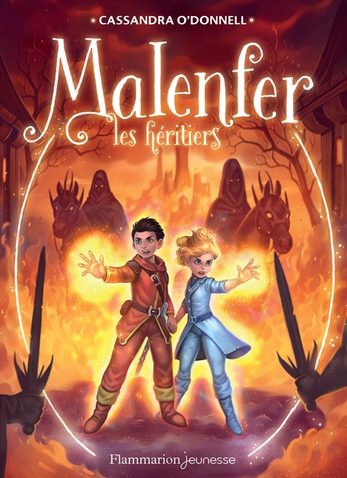 ebook cover of Malenfer - Terres de magie (Tome 3) - Les héritiers, by Cassandra O'Donnell