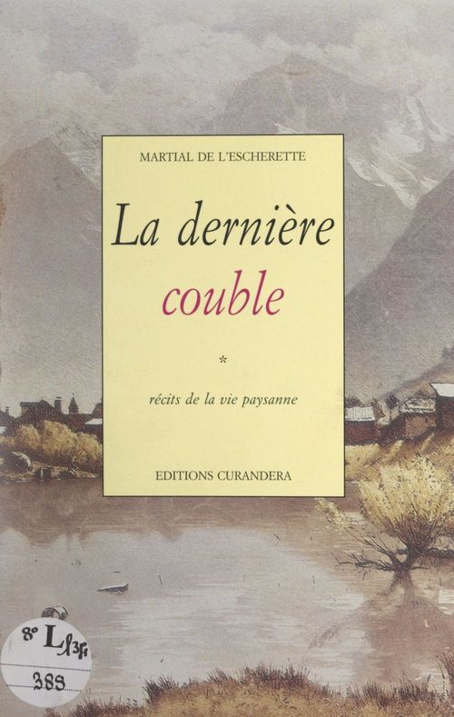 ebook cover of La dernière couble, by Martial De L'Escherette