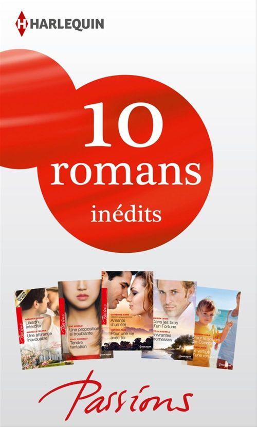 Couverture ebook de 10 romans Passions inédits (n°441 à 445 - janvier 2014), de Collectif