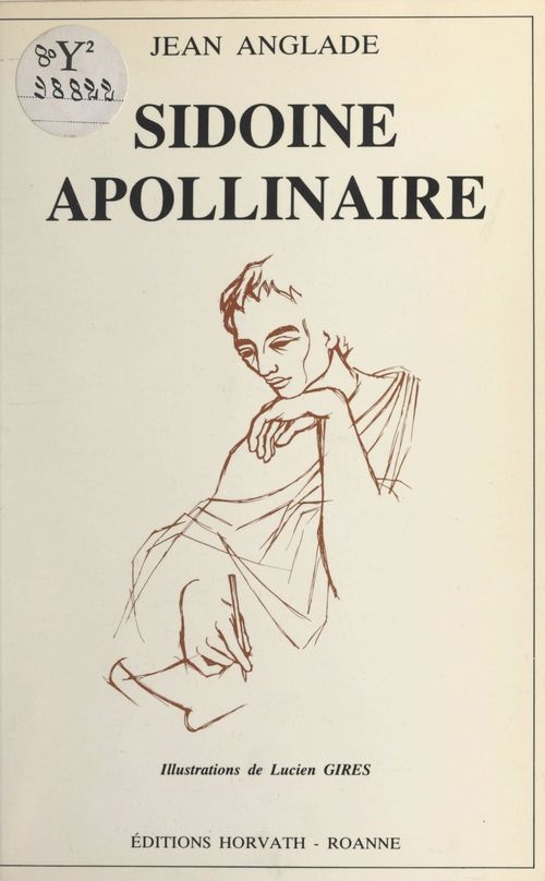 Couverture ebook de Sidoine Apollinaire, de Jean Anglade