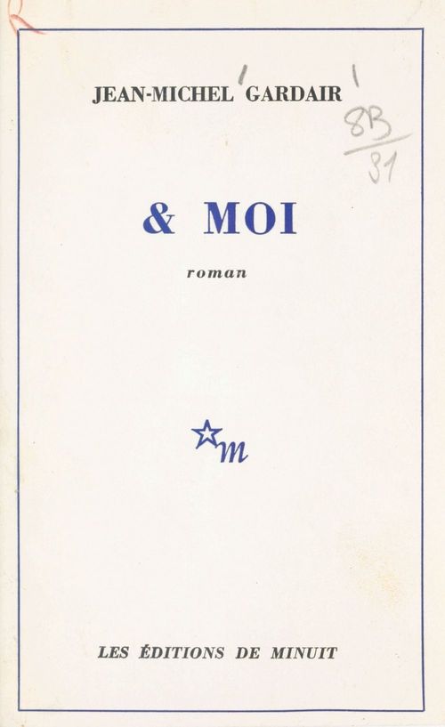 Couverture ebook de & moi, de Jean-Michel Gardair