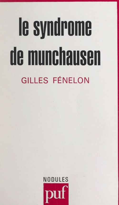 ebook cover of Le syndrome de Munchausen, by Gilles Fenelon
