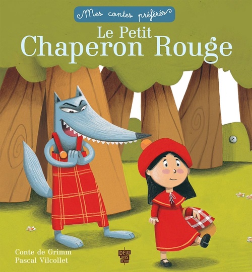 Couverture ebook de Le petit chaperon rouge, de Frères Grimm