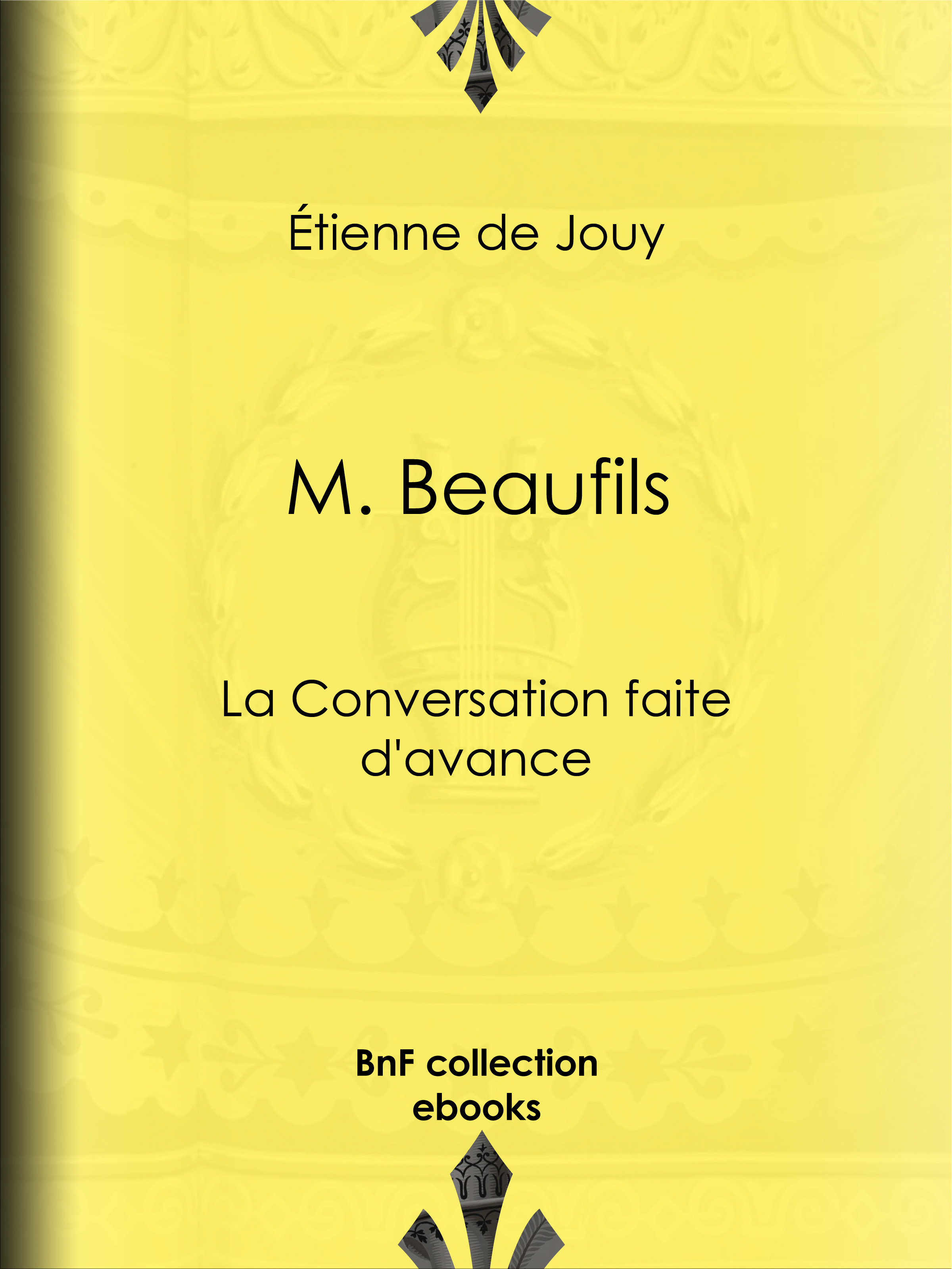 Couverture ebook de M. Beaufils, de Etienne De Jouy