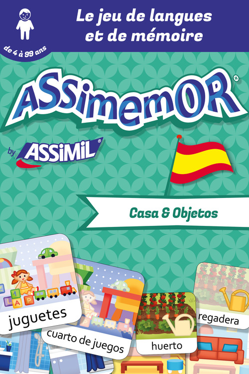 ebook cover of Assimemor - Mes premiers mots espagnols : Casa y Objetos, by Celadon, Lea Fabre