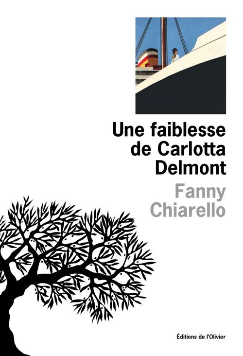 ebook cover of Une faiblesse de Carlotta Delmont, by Fanny Chiarello