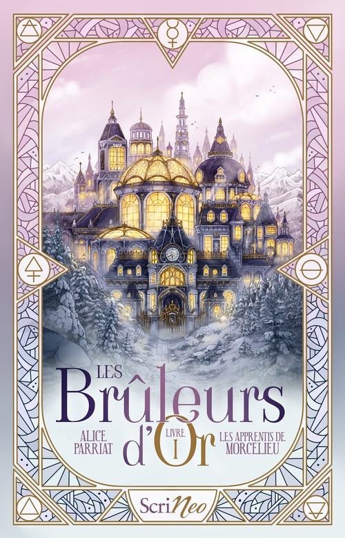 Couverture ebook de Les Bruleurs d'Or - Tome 1 Les apprentis de Mortcelieu, de Alice Parriat