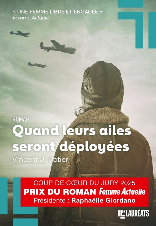 Couverture ebook de Quand leurs ailes seront déployées - Coup de coeur jury Femme Actuelle 2025, de Vincent J. Potier
