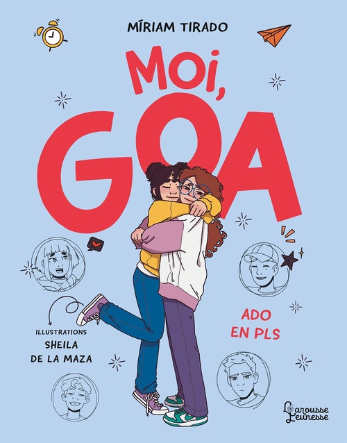 Couverture ebook de Moi, Goa - Ado en PLS, de Miriam Tirado