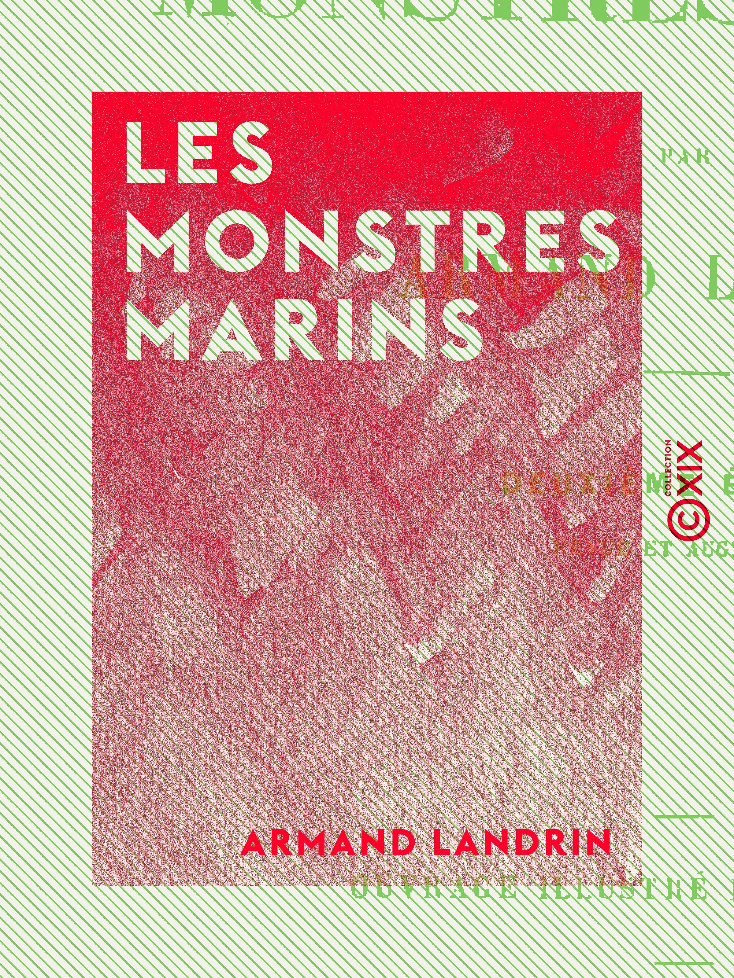 Couverture ebook de Les Monstres marins, de Armand Landrin