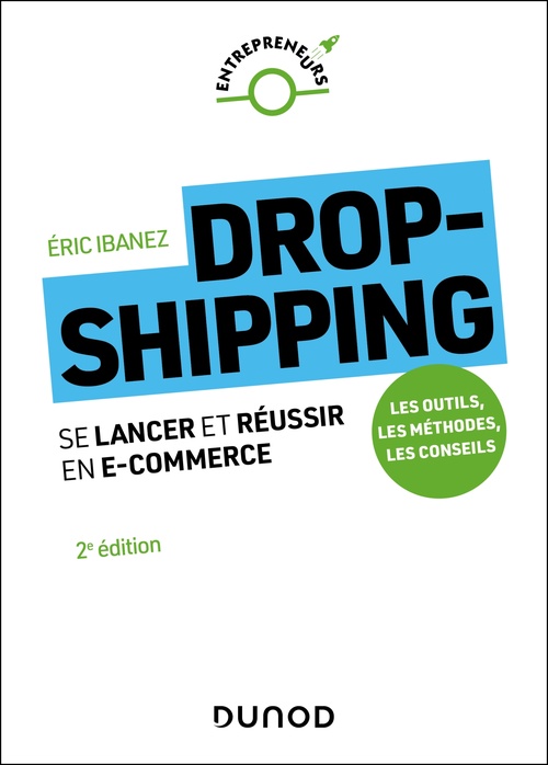 Couverture ebook de Dropshipping - 2e éd., de Eric Ibanez