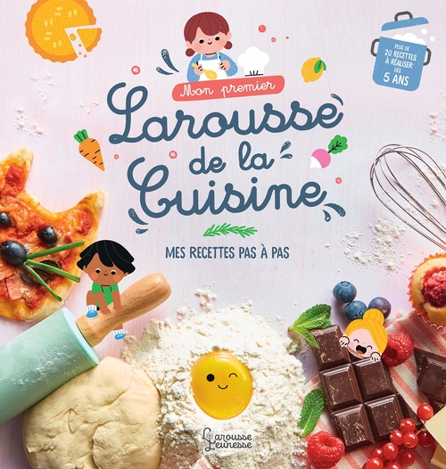 Couverture ebook de Mon premier Larousse de la cuisine, de Agnès Besson