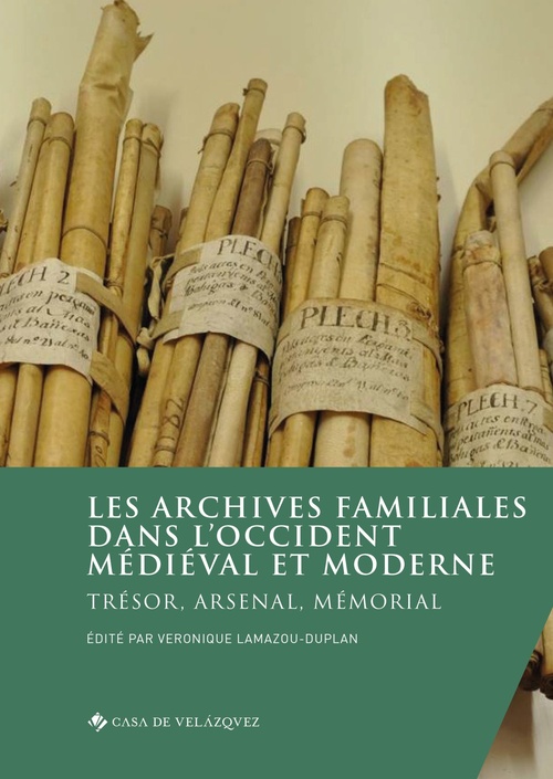 ebook cover of Les archives familiales dans l´Occident médiéval et moderne, by
