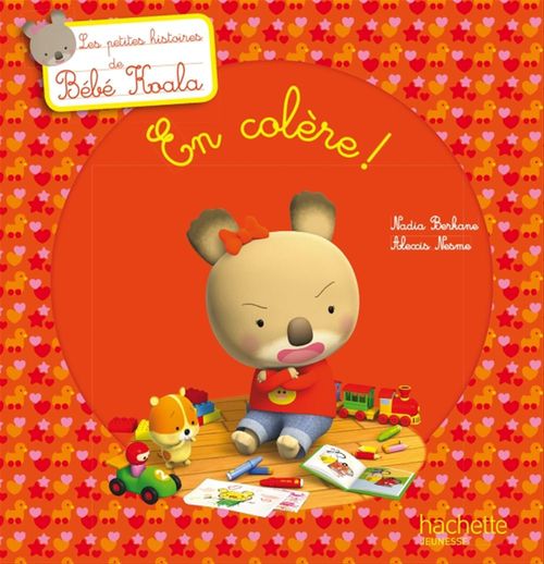 Couverture ebook de Bébé Koala - En colère !, de Nadia Berkane
