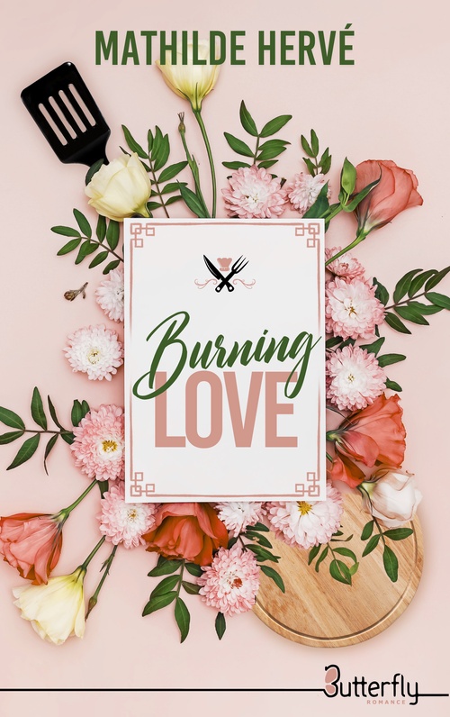 Couverture ebook de Burning Love, de Mathilde Hervé