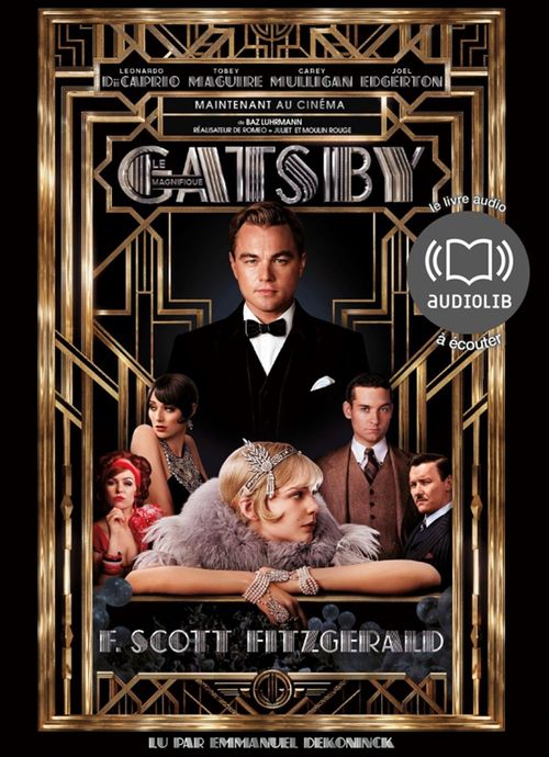 audiobook cover of Gatsby le magnifique, by Francis Scott Fitzgerald