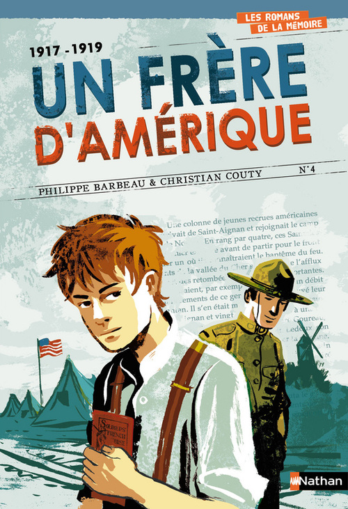 Couverture ebook de Un frére d'amérique EPUB2, de Philippe Barbeau, Christian Couty