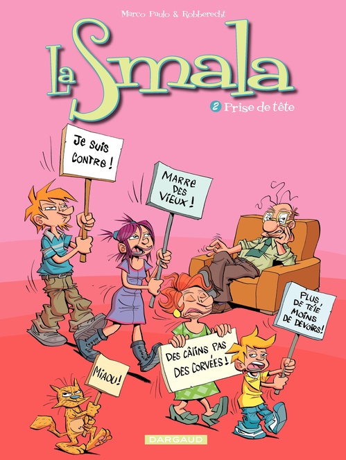 ebook cover of La Smala - tome 2 - Prise de tête, by Paulo Marco, Thierry Robberecht