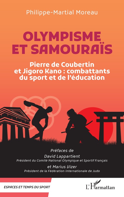 Couverture ebook de Olympisme et samouraïs, de Philippe-Martial Moreau