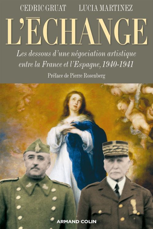ebook cover of L'échange, by Cédric Gruat, Lucia Martinez