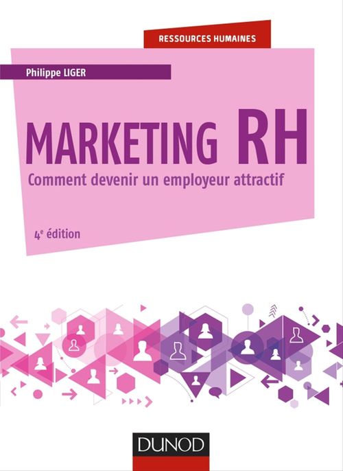 Couverture ebook de Marketing RH - 4e éd., de Philippe Liger