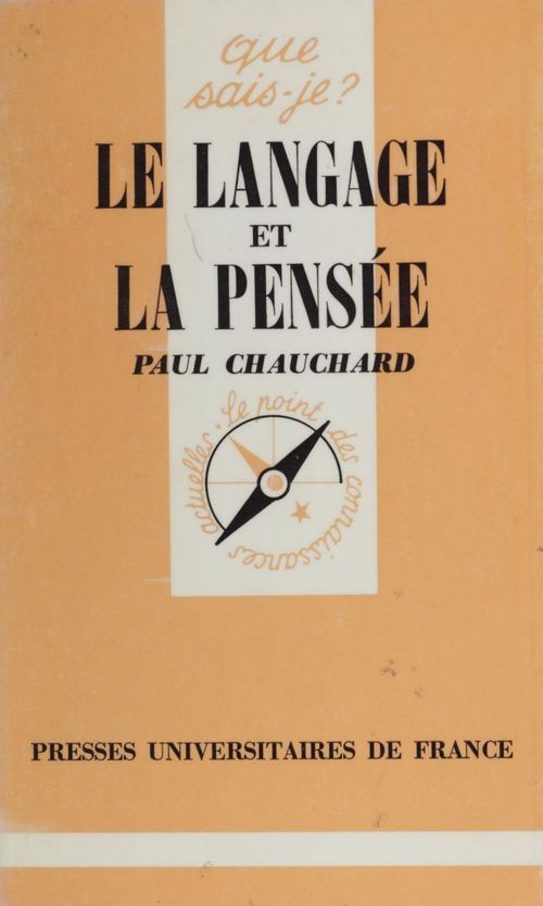 ebook cover of Le Langage et la pensée, by Paul Chauchard