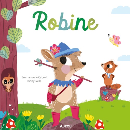 Couverture audiobook de Robine, super héroïne, de Emmanuelle Cabrol