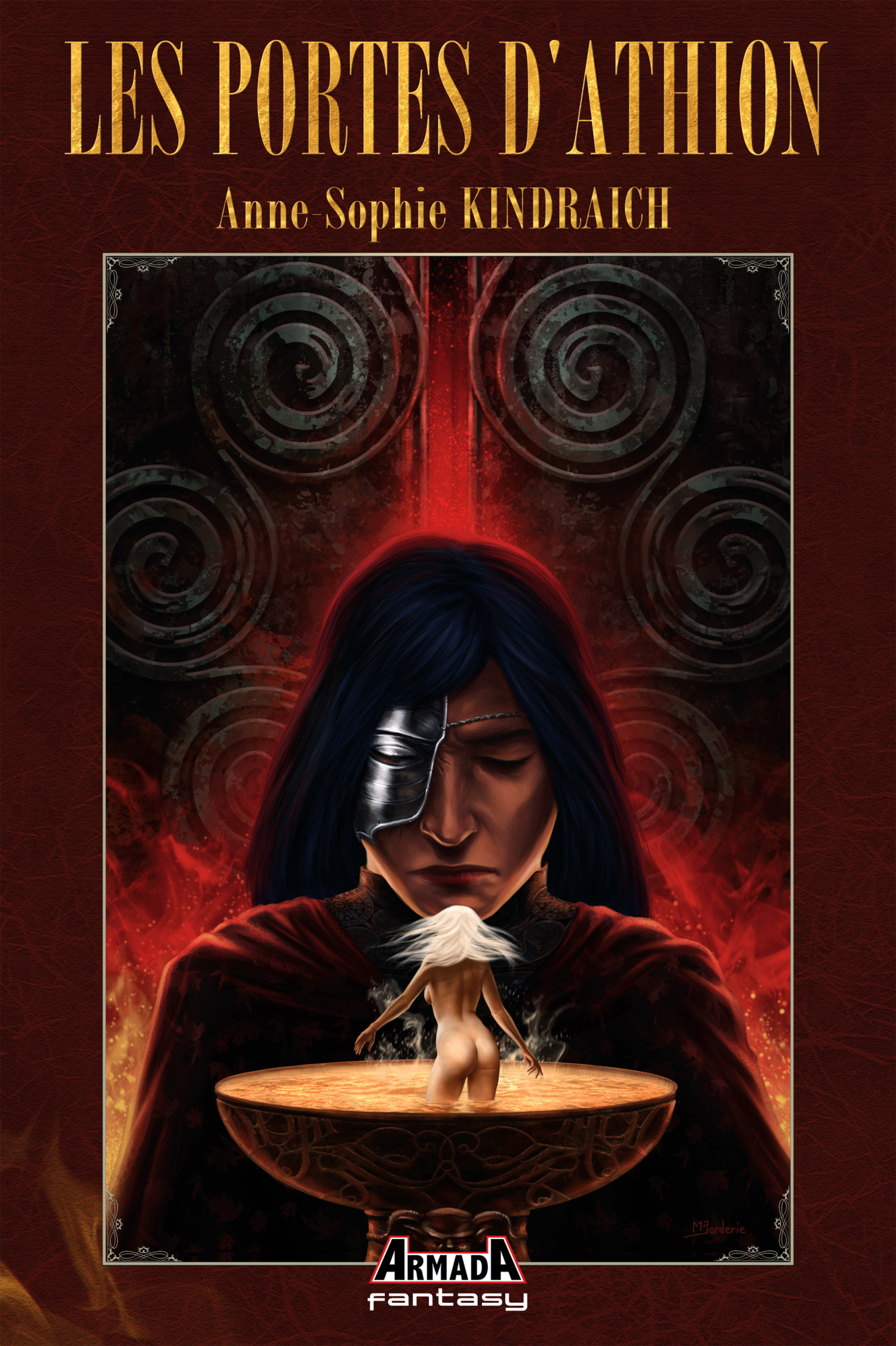 Couverture ebook de Les Portes d'Athion, de Anne-Sophie Kindraic
