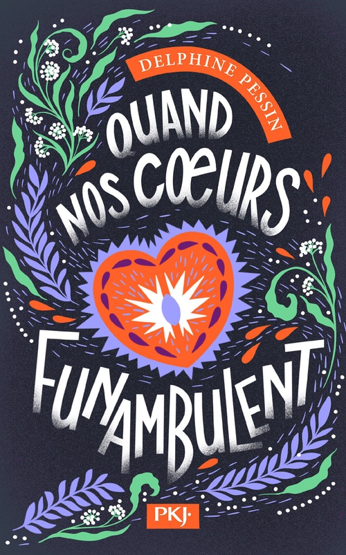 Couverture ebook de Quand nos coeurs funambulent, de Delphine Pessin