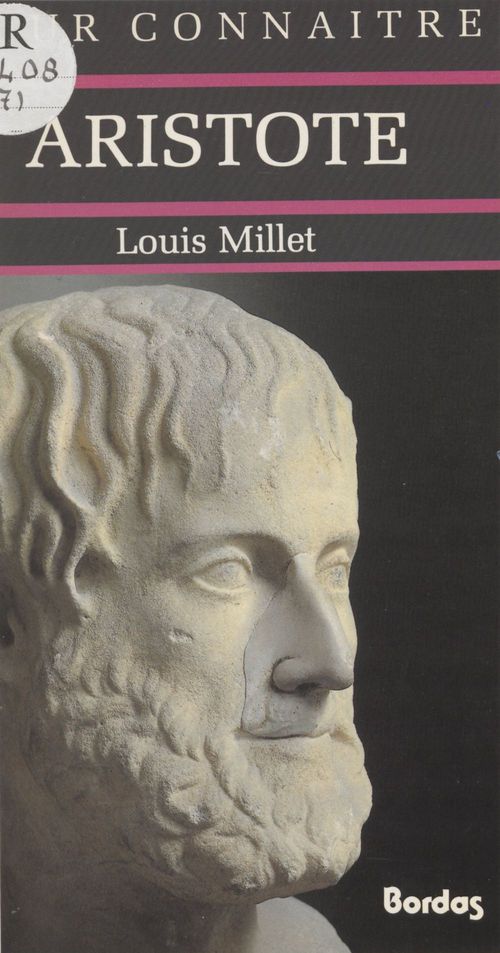 ebook cover of Aristote, by Louis Millet
