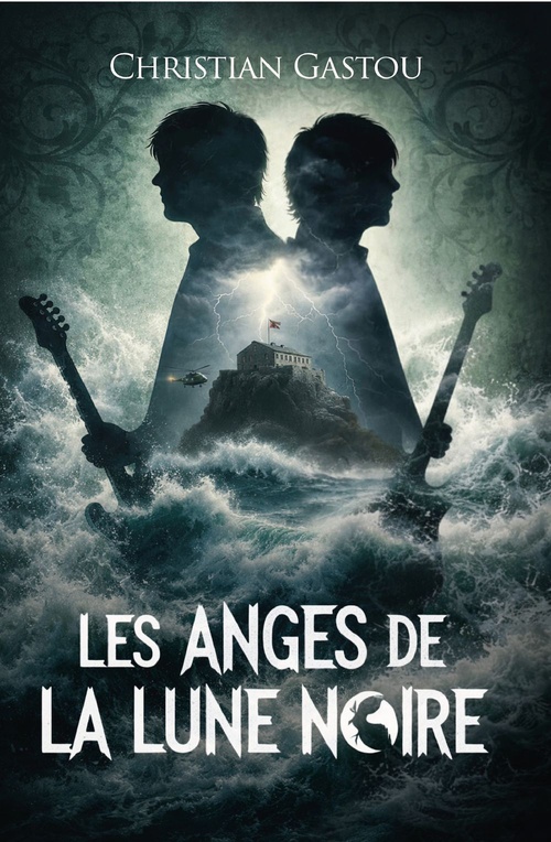 Couverture ebook de Les anges de la lune noire, de Christian Gastou