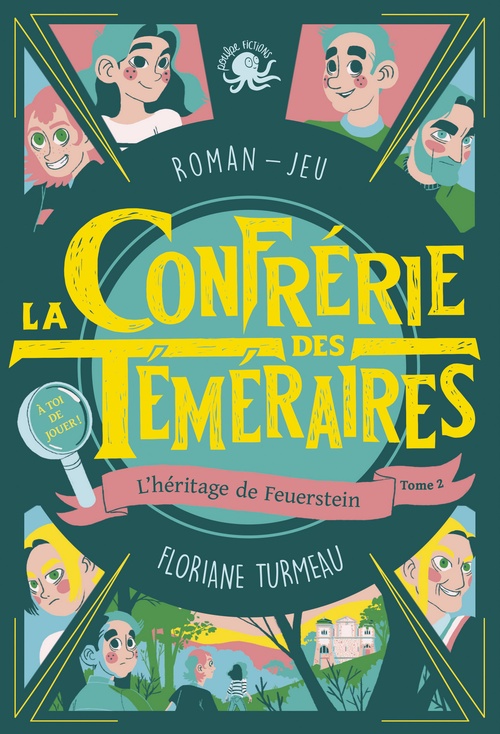 ebook cover of La Confrérie des Téméraires - tome 2 L'héritage de Feuerstein, by Floriane Turmeau