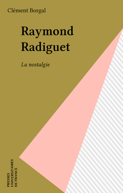 ebook cover of Raymond Radiguet, by Clément Borgal