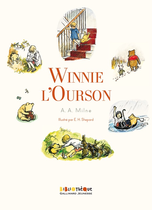 Couverture ebook de Winnie l'Ourson, de Ernest howard Shepard, Alan alexander Milne