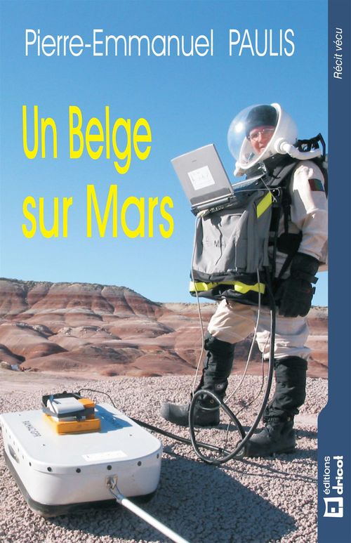 Couverture ebook de Un Belge sur Mars, de Pierre-Emmanuel Paulis
