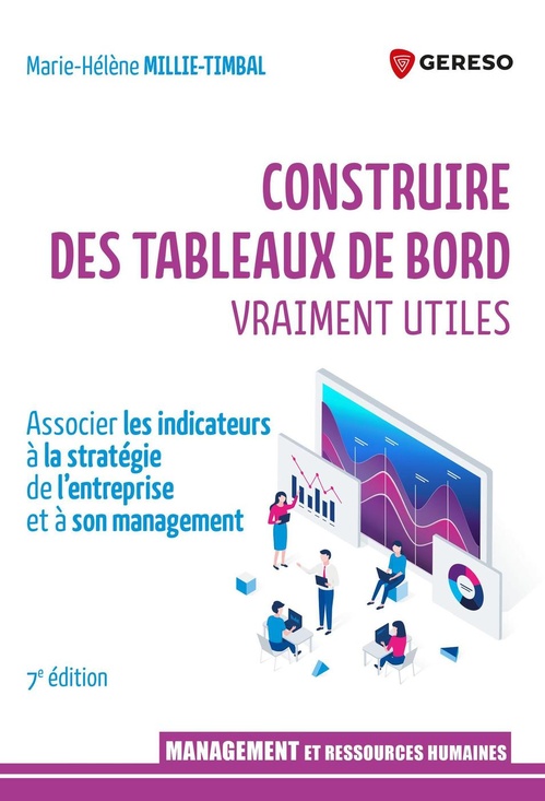 ebook cover of Construire des tableaux de bord vraiment utiles, by Marie-Hélène Millie-Timbal