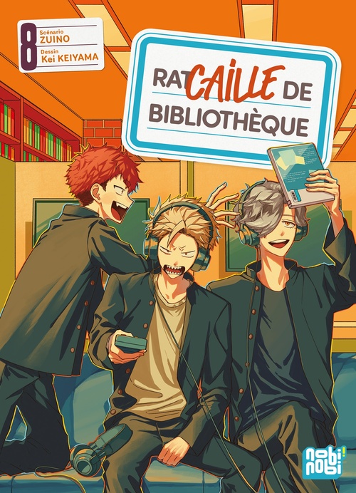 Couverture ebook de Racaille de bibliothèque T08, de Kei Keiyama
