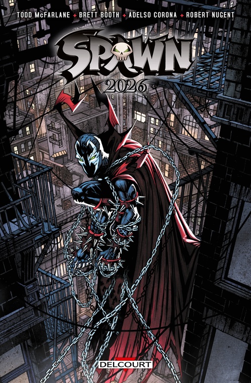 Couverture ebook de Spawn 2026, de Brett Booth