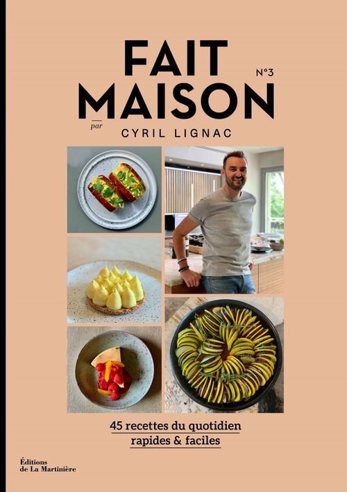 Couverture ebook de Fait maison n°3, de Cyril Lignac