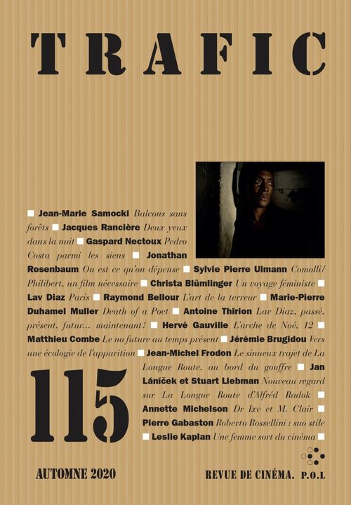Couverture ebook de Trafic N° 115 (Automne 2020), de Collectif