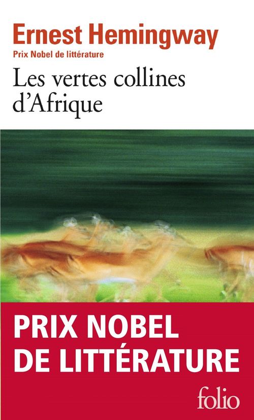 Couverture ebook de Les vertes collines d'Afrique, de Ernest Hemingway
