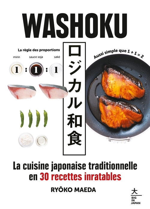 Couverture ebook de Washoku, de Maeda Ryôko