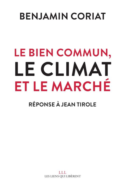 Couverture ebook de Le bien commun, le climat et le marché, de Benjamin Coriat