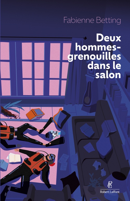 ebook cover of Deux hommes grenouilles dans le salon, by Fabienne Betting