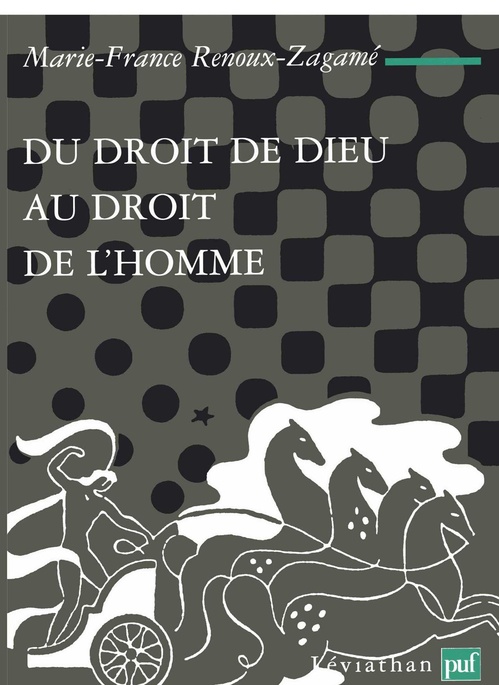 Couverture ebook de Du droit de Dieu au droit de l'homme, de Renoux-Zagame Marie-
