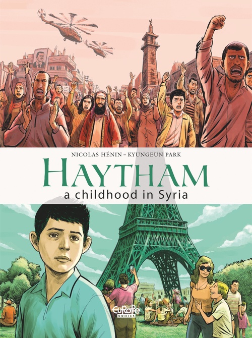 ebook cover of Haytham, a childhood in Syria, by Nicolas Hénin