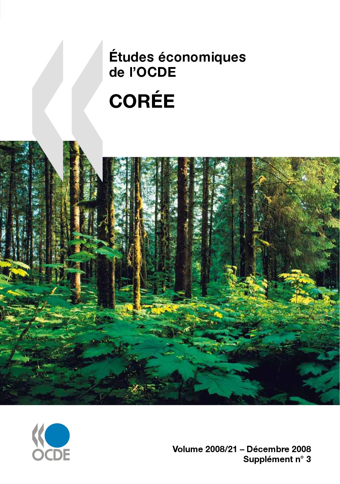 ebook cover of Études économiques de l'OCDE : Corée 2008, by Collectif